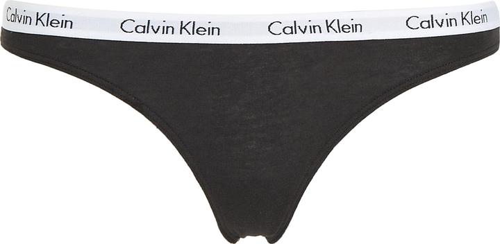 Produktbild Calvin Klein String schwarz (L, 3er Pack)