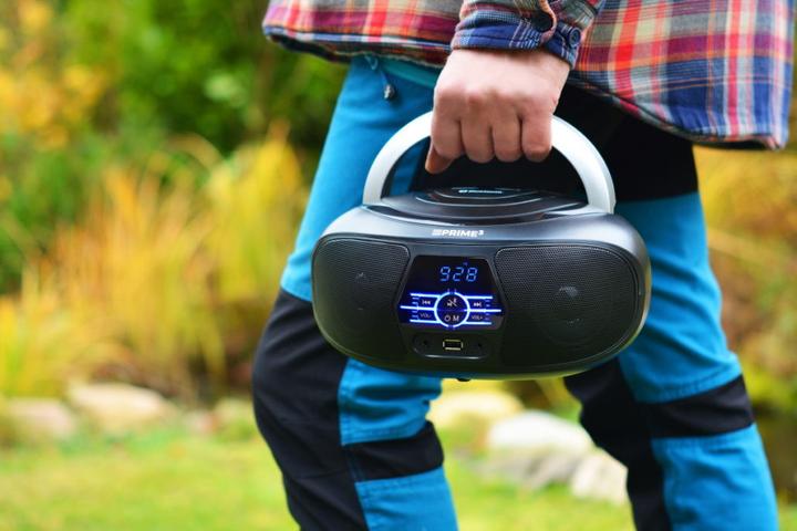 Immagine prodotto Prime3 Boombox ABB11BT (juodos spalvos) (FM, Bluetooth)