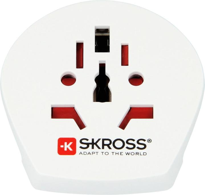 Actual product image Skross Travel adapter CA W to EU