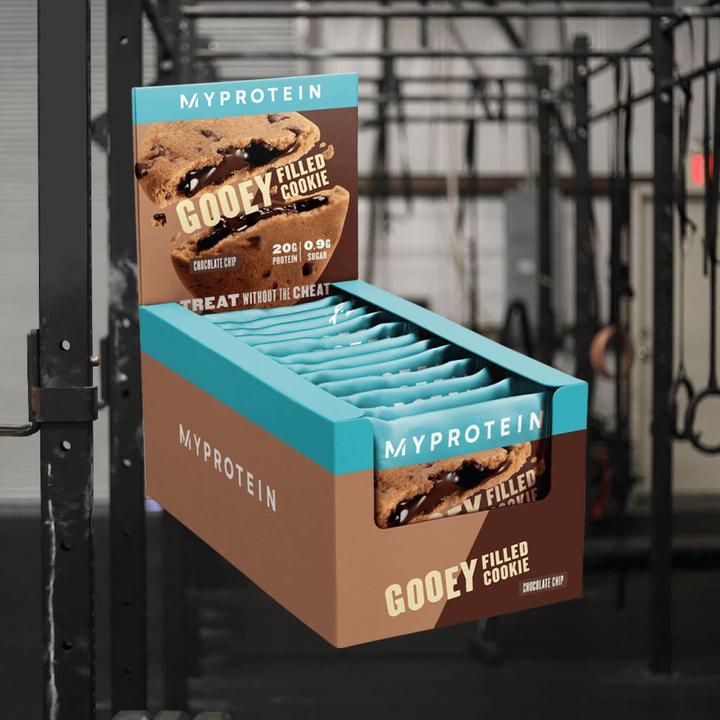 Produktbild MyProtein Protein Filled Cookie (12 x 75g) (Chocolate chip, 12 Stk., 900 g)
