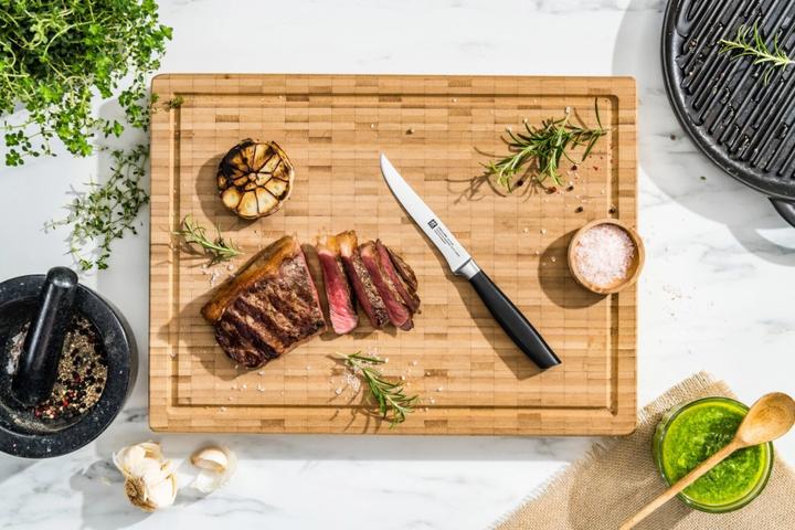 Actual product image Zwilling All Star steak knife set 4 pcs, chrome-silver (4 Piece, Knife)
