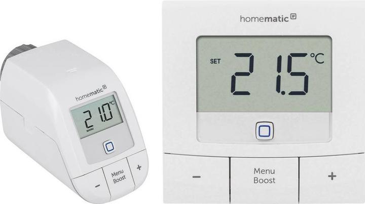 Image du produit Homematic IP Set: Heizkörperthermostat basic + Wandthermostat basic