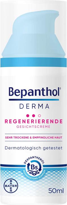 Actual product image Bepanthol Derma Regenerating Face Cream, 1X50 ml CRE (50 ml, 24h cream)