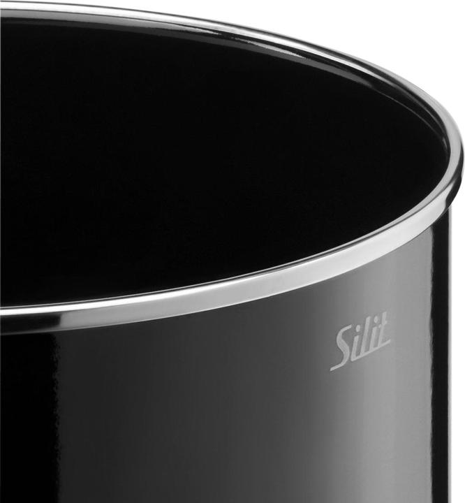 Produktbild Silit Kochtopf Bratentopf Induktion 24cm Glasdeckel Elegance Line Silargan (24 cm, Bräter + Schmortopf, Keramik)