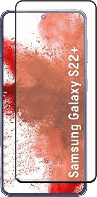 Actual product image Displex Real Glass, Full Cover Panzerglas (1 Piece, Samsung Galaxy S22+)