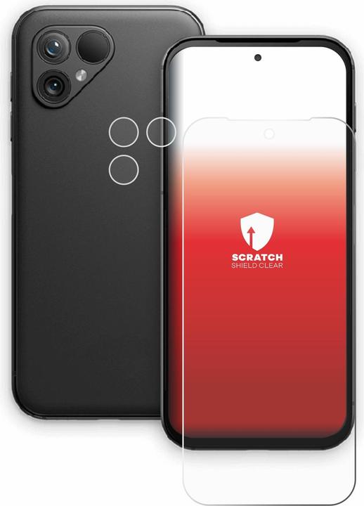 Actual product image upscreen Scratch Shield Protector (1 Piece, Fairphone 5)