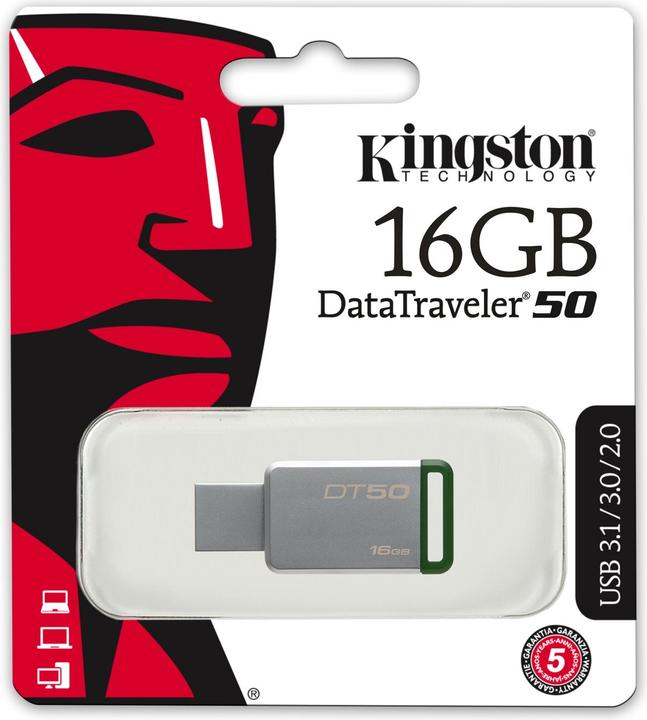 Produktbild Kingston DataTraveler 50 (16 GB)