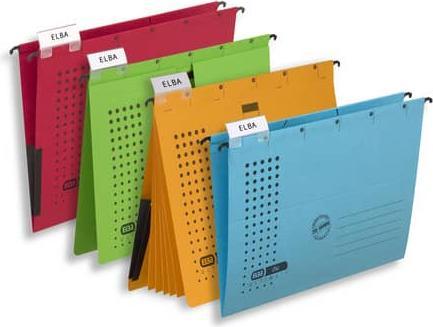 Actual product image Elba hanging file chic, professional stapling, A4, green (A4, 25 x)