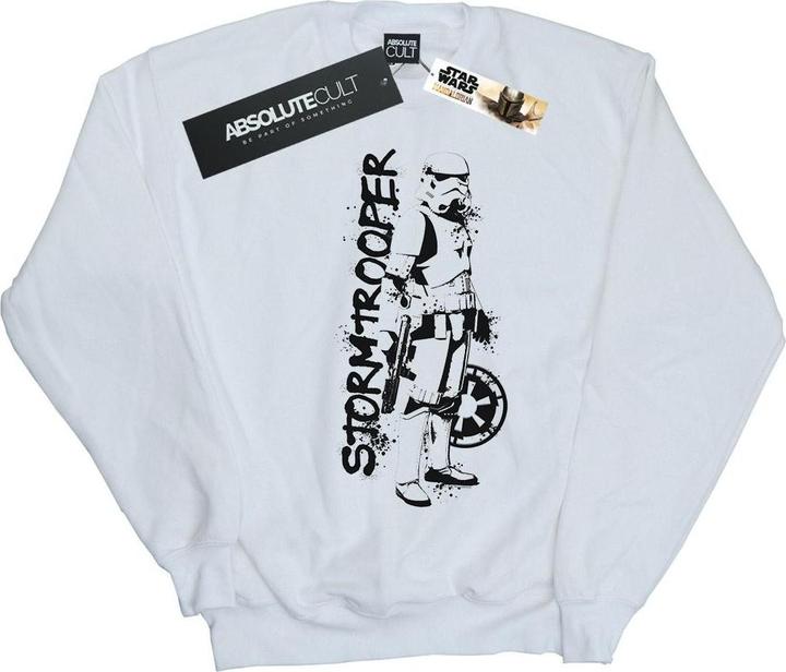 Star Wars The Mandalorian Splat Stormtrooper Sweatshirt Jungen