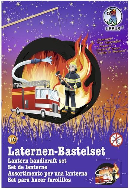 Produktbild Ursus Laternen Bastelset - Feuerwehr