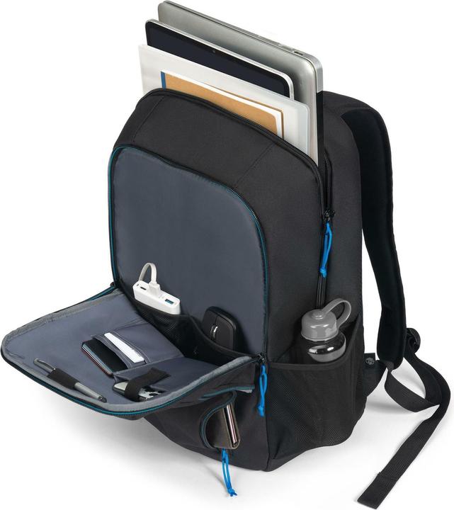 Actual product image Dicota Backpack SPIN II 13-16 Black (18 l)