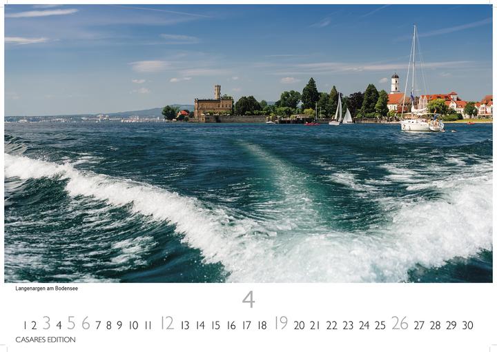 Actual product image Bodensee 2026 S 24x35cm (24 x 35 cm, German)