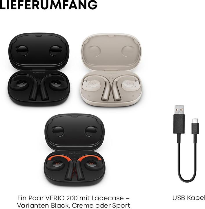Produktbild Beyerdynamic Verio 200 (keine Geräuschunterdrückung, 8 h, Kabellos)