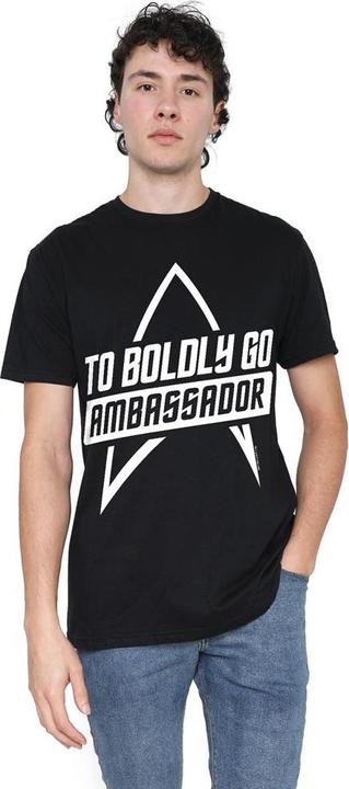 Actual product image Mens To Boldly Go T-Shirt (S)