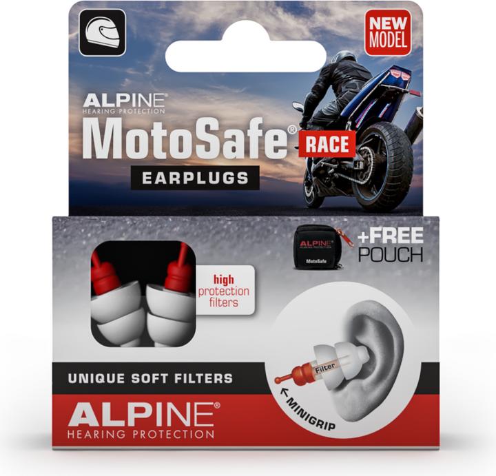 Actual product image Alpine MotoSafe Race (1 x)