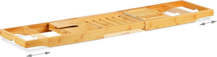 Produktbild Relaxdays Badewannenablage Bambus (100 x 22 x 17.5 cm)