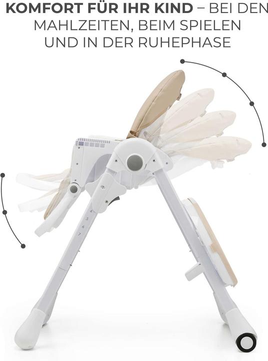 Produktbild KinderKraft high chair TUMMIE BEIGE (Hochstuhl)