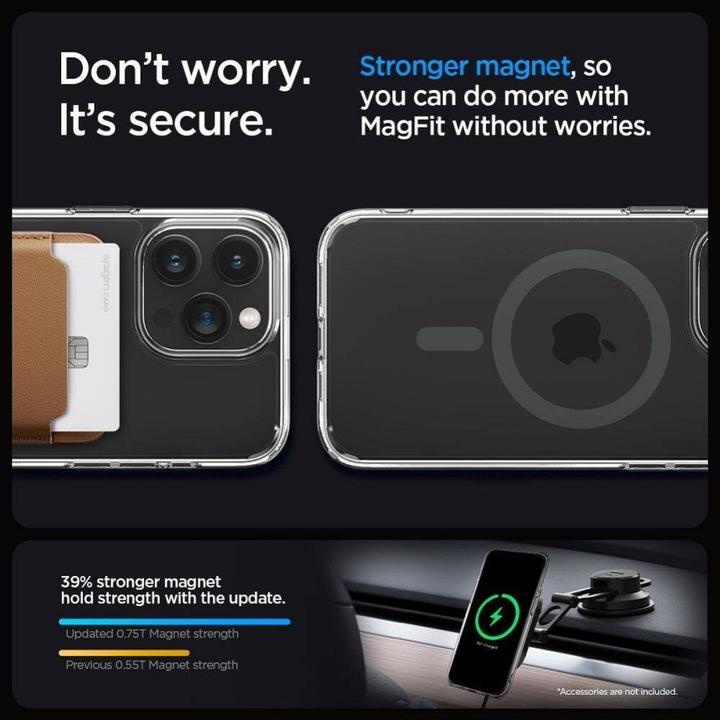 Produktbild Spigen Ultra Hybrid MAG iPhone 16 Pro Max MagSafe graphite ACS07999 (Apple iPhone 16 Pro Max)