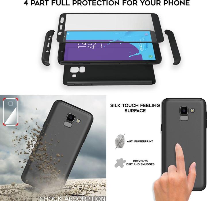 Actual product image Nalia 360 degree cell phone case (Samsung Galaxy J6)