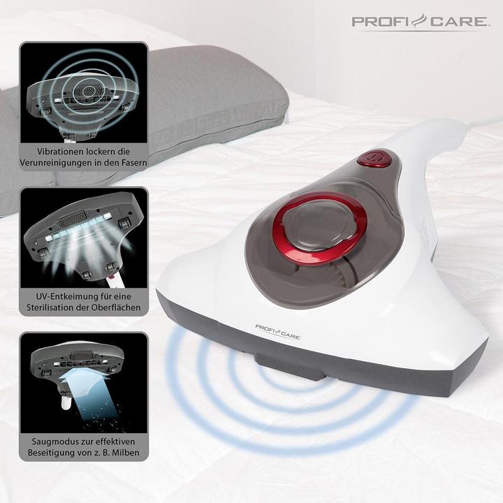 Image du produit Profi-Care Aspirateur à acariens PC-MS 3079 White
