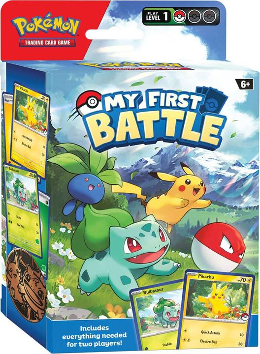 Actual product image Pokémon My First Battle (Assortiert: 1 Stück nach Zufallsprinzip) (English, Box Set & Collection)