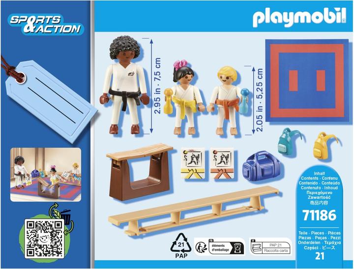 Image du produit Playmobil 71186 Entraînement de karaté (71186)