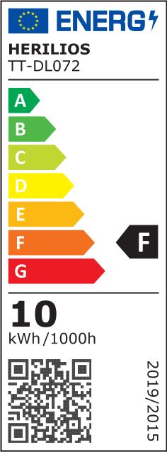 Label énergétique Taotronics TT-DL072 Lampadaire blanc 10 W (500 lm)