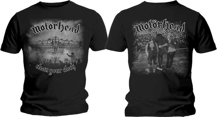 Motorhead Clean Your Clock B&W