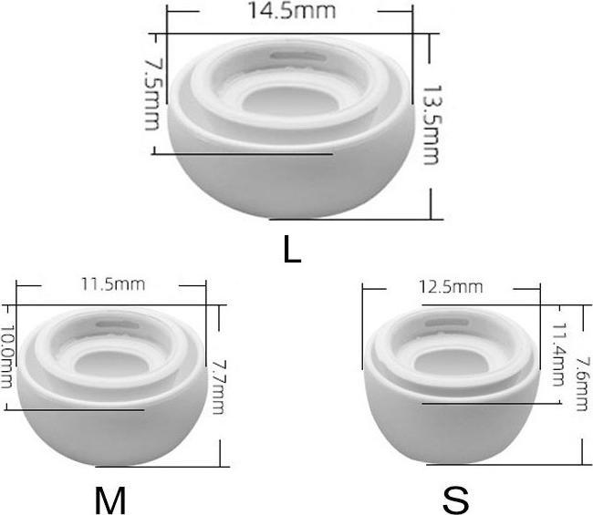 Produktbild Apfelkiste Airpods Pro Silikon Ohrpolster (AirPods Pro)