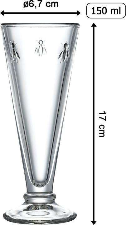 Actual product image La Rochère Flute champagne 15 cl - Abeille (15 cl, 1 Glasses, Champagne glasses)