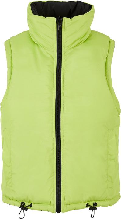 Actual product image Urban Classics Ladies Reversible Cropped Puffer Vest (M)