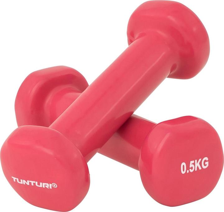 Tunturi Vinyl Kurzhanteln (2 x 0.5 kg)