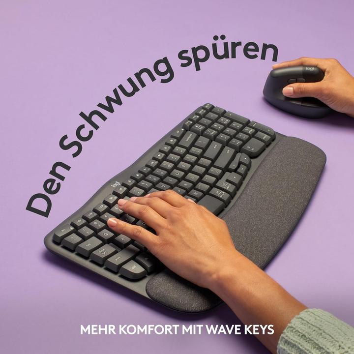 Produktbild Logitech Wave Keys (DE, Kabellos)