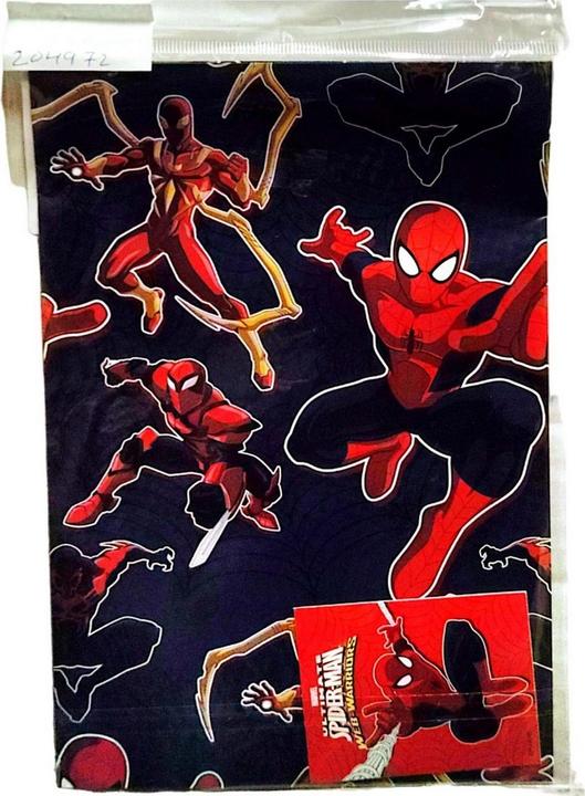 Spiderman Geschenkpapier und Grusskarte Web Warriors Geburtstag Set Papier (Geschenkpapier, 1 x)