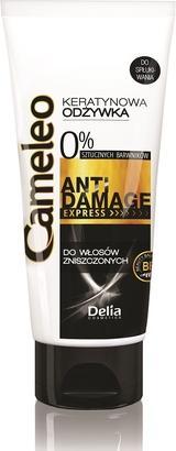 Actual product image Delia Cosmetics Cameleo - Anti Damage Express express keratin conditioner for damaged hair 200ml (200 ml)