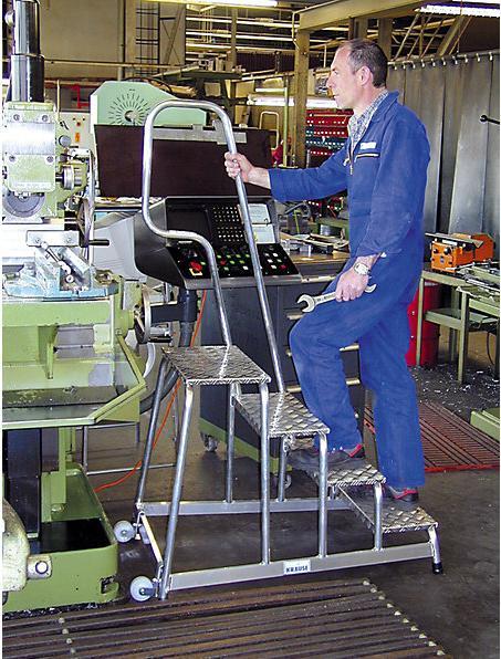 Produktbild Krause Mobiler Montagetritt STABILO (Gerüst, 114 cm)