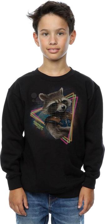 Guardians Of The Galaxy Neon Rocket Sweatshirt Jungen