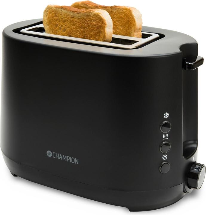 Champion Toaster 2 slices 750W BR300 Matt black (EU plug)