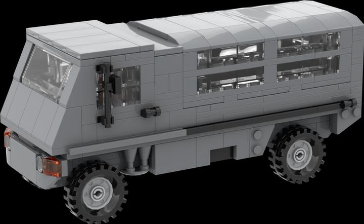 Image du produit Milbricks DURO - Schweizer Transportfahrzeug (kompatibel mit LEGO)