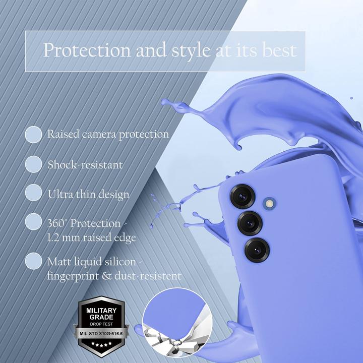 Produktbild Cadorabo Hülle für Samsung Galaxy S25 im Liquid Case Design (Samsung Galaxy S25)