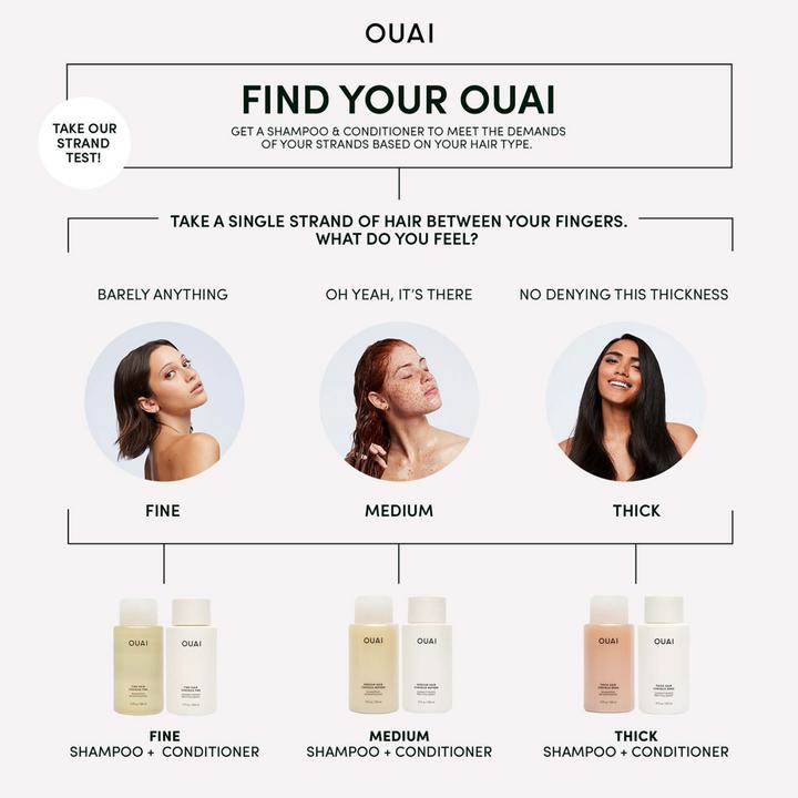 Image du produit Ouai Shampooing épais (300 ml, Shampoing liquide)