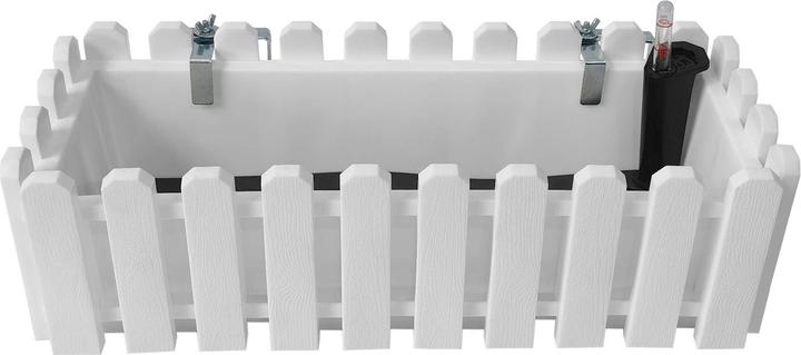 Image du produit HTI-Living Blumenkasten mit Wasserspeicher Nessa 50 cm Weiss (50 cm)