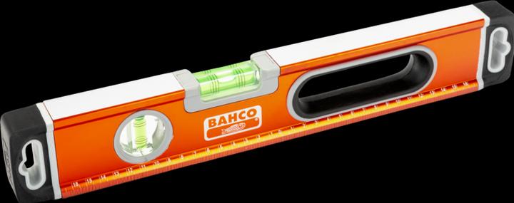 Produktbild Bahco Wasserwaage aus eloxiertem Aluminium mit breit geformtem Profil, magnetisch 400 mm (40 cm)