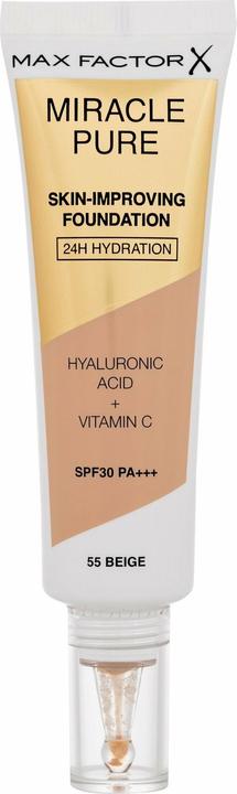Actual product image Max Factor Miracle Pure Skin-Improving Foundation (55 Beige)
