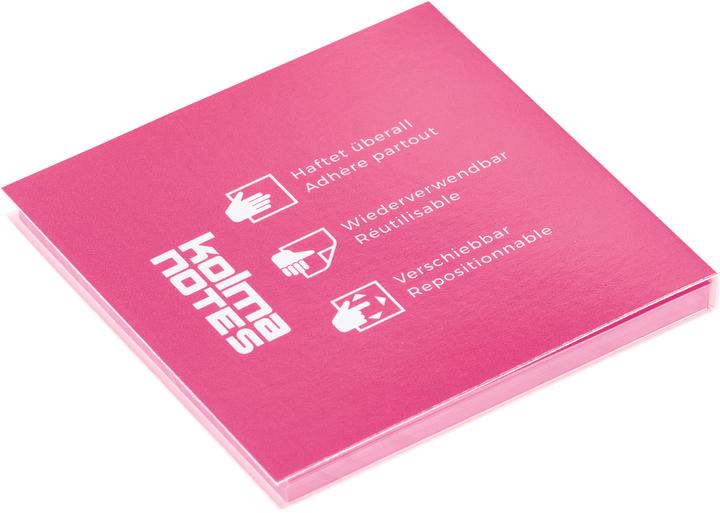 Kolma Sticky notes Notes 76 x 76 mm static cling berry (76 x 76 mm)