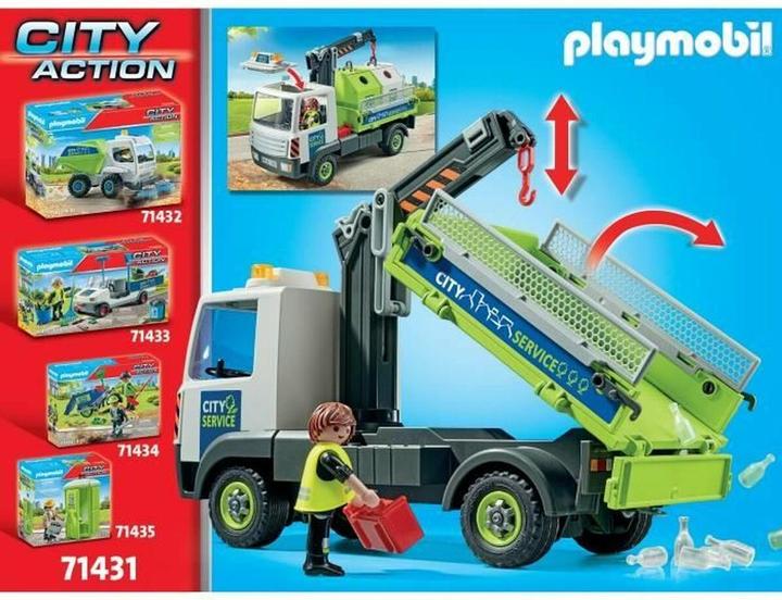 Produktbild Playmobil Altglas-LKW mit Container (71431, Playmobil City Action)