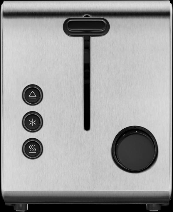 Actual product image WMF Stelio double-slot toaster with bread roll top and bagel function