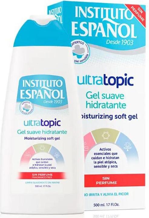 Instituto Español Instituto Espanol Ultratopic Gentle Moisturizing Gel Fragrance-Free 500ml (500 ml)