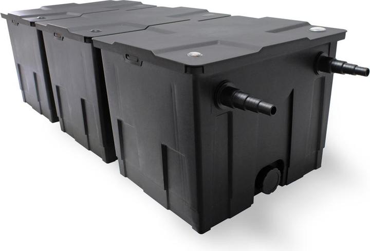 Actual product image Wiltec Filter Set: Bio Pond Filter up to 90000l UVC Clarifier with 24W 80W Pump and 25m Hose