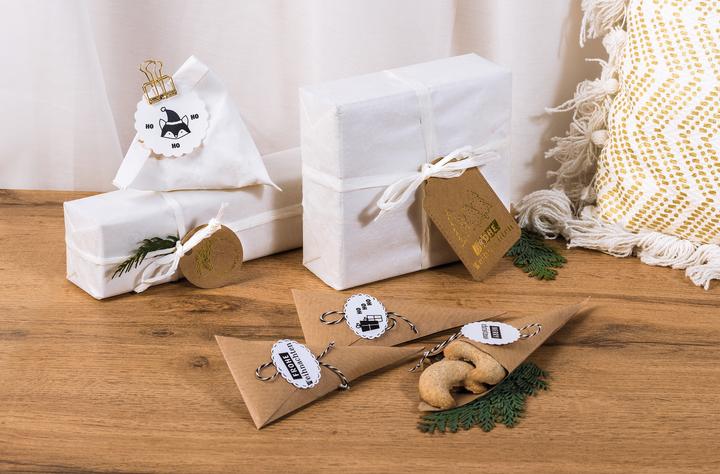 Produktbild Heyda Rubbel-Sticker "Frohe Weihnachten", schwarz